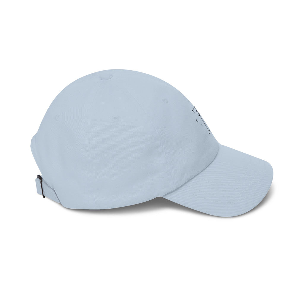 Classic Dad Cap with Martini Design, Casual Hat, Gift for Father's Day, Summer Accessory, Unisex Cap