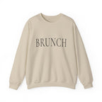 BRUNCH Crewneck Sweatshirt - Minimalist Brunch Graphic Pullover