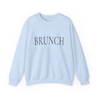 BRUNCH Crewneck Sweatshirt - Minimalist Brunch Graphic Pullover