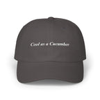 Cool as a Cucumber Dad Cap, Casual Hat for Men, Gift for Father's Day, Trendy Summer Accessory, Comfortable Dad Hat