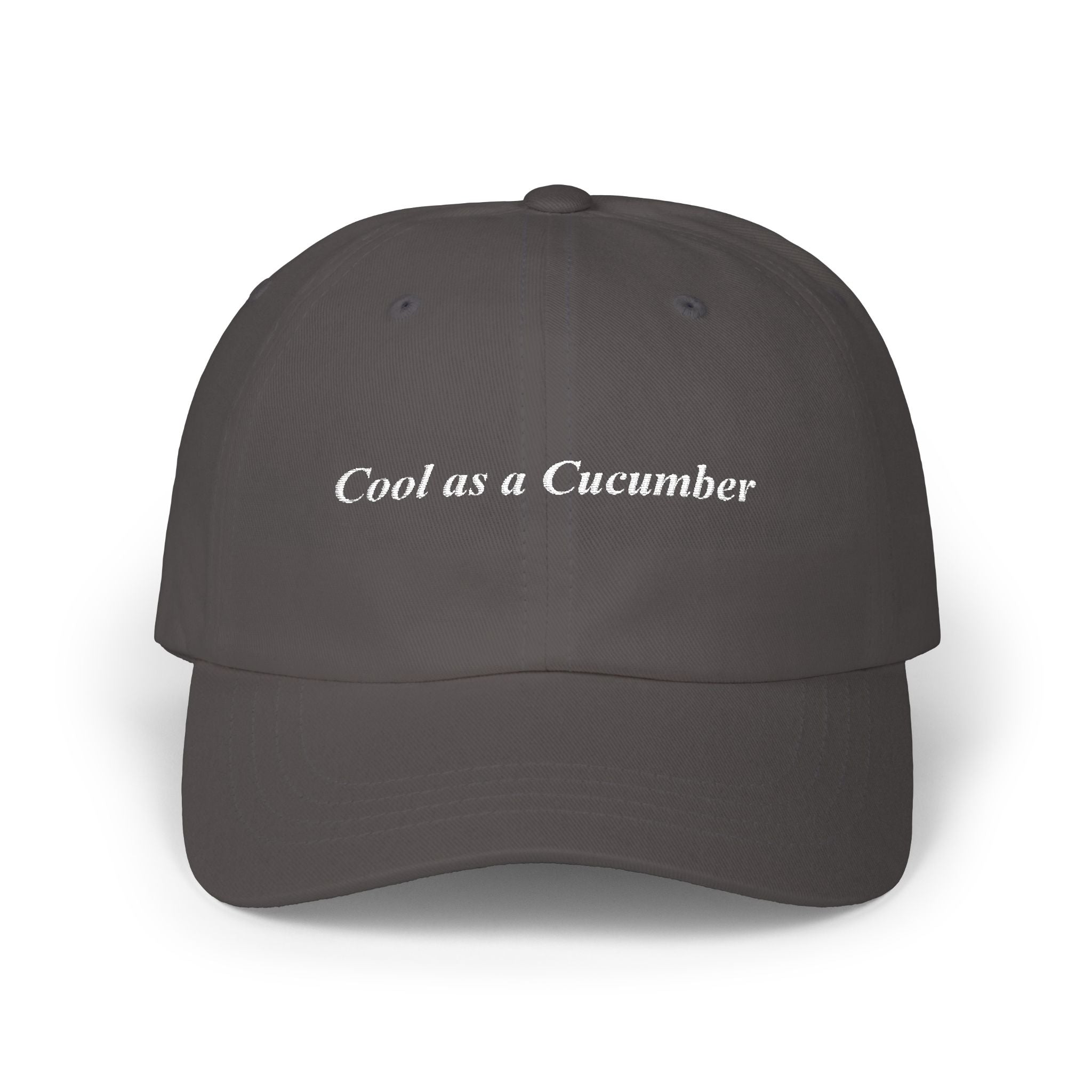 Cool as a Cucumber Dad Cap, Casual Hat for Men, Gift for Father's Day, Trendy Summer Accessory, Comfortable Dad Hat