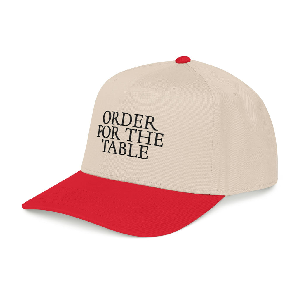 Order For The Table Baseball Cap — Embroidered Hat