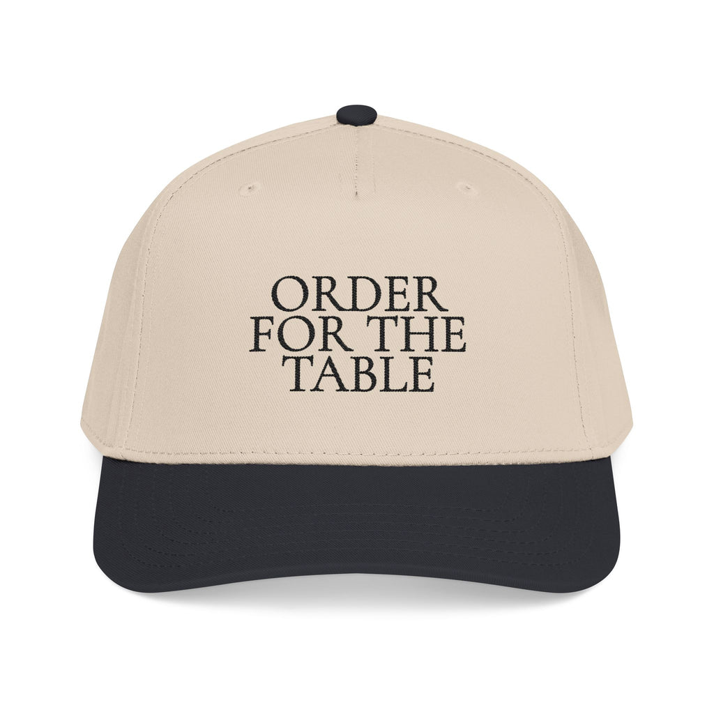 Order For The Table Baseball Cap — Embroidered Hat