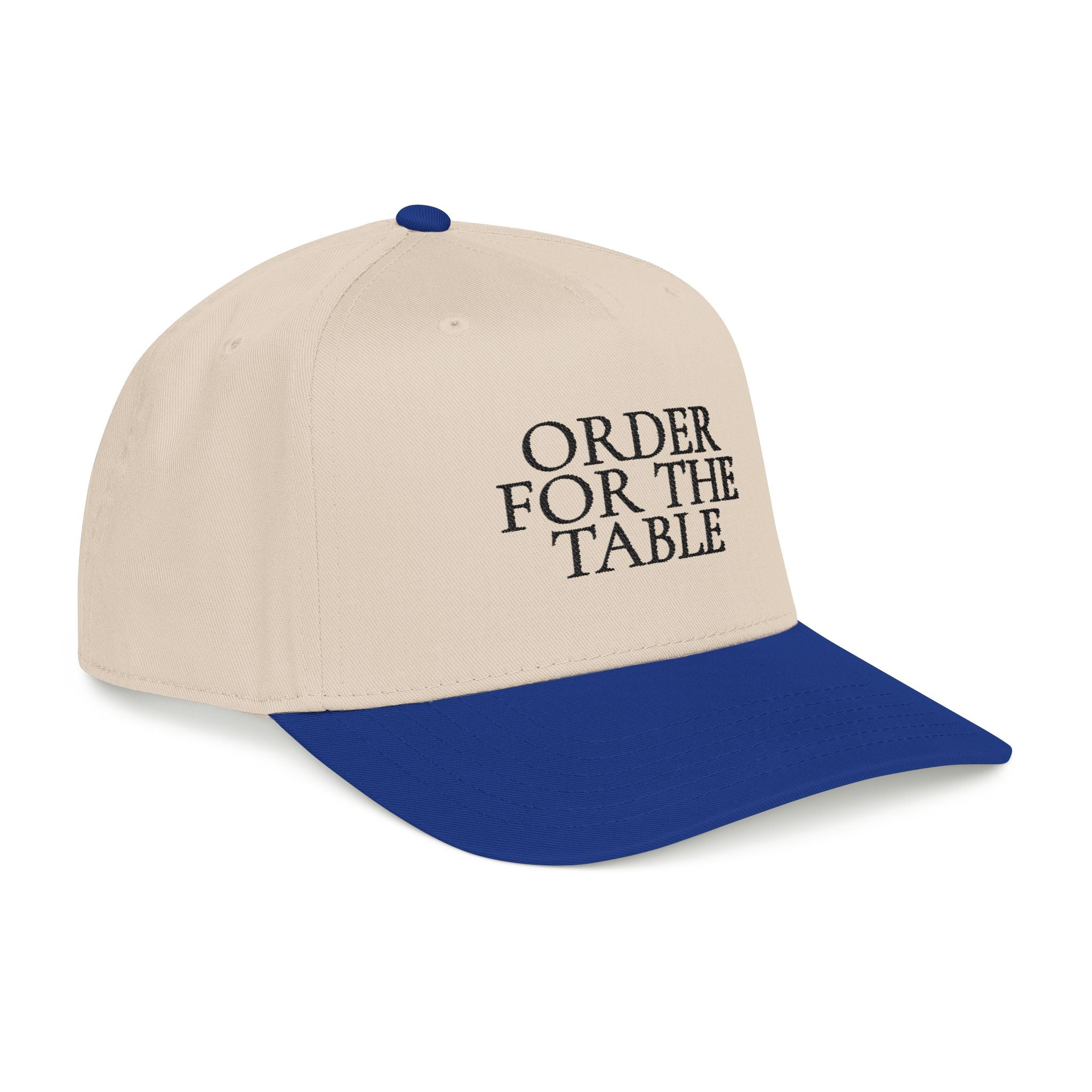 Order For The Table Baseball Cap — Embroidered Hat