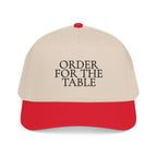 Order For The Table Baseball Cap — Embroidered Hat