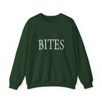 BITES Crewneck Sweatshirt - Minimalist Typography Pullover