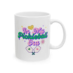 My Pretty Pastel Ceramic Mug, 11oz 15oz Coffee Cup, Cute Gift for Unicorn Lovers, Birthday, Baby Shower, Tea Lovers Mug