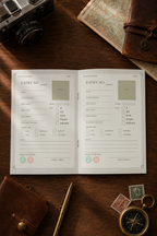 Cocktail Passport Journal, Bar Review Book, Girls Night Game (Digital Download)