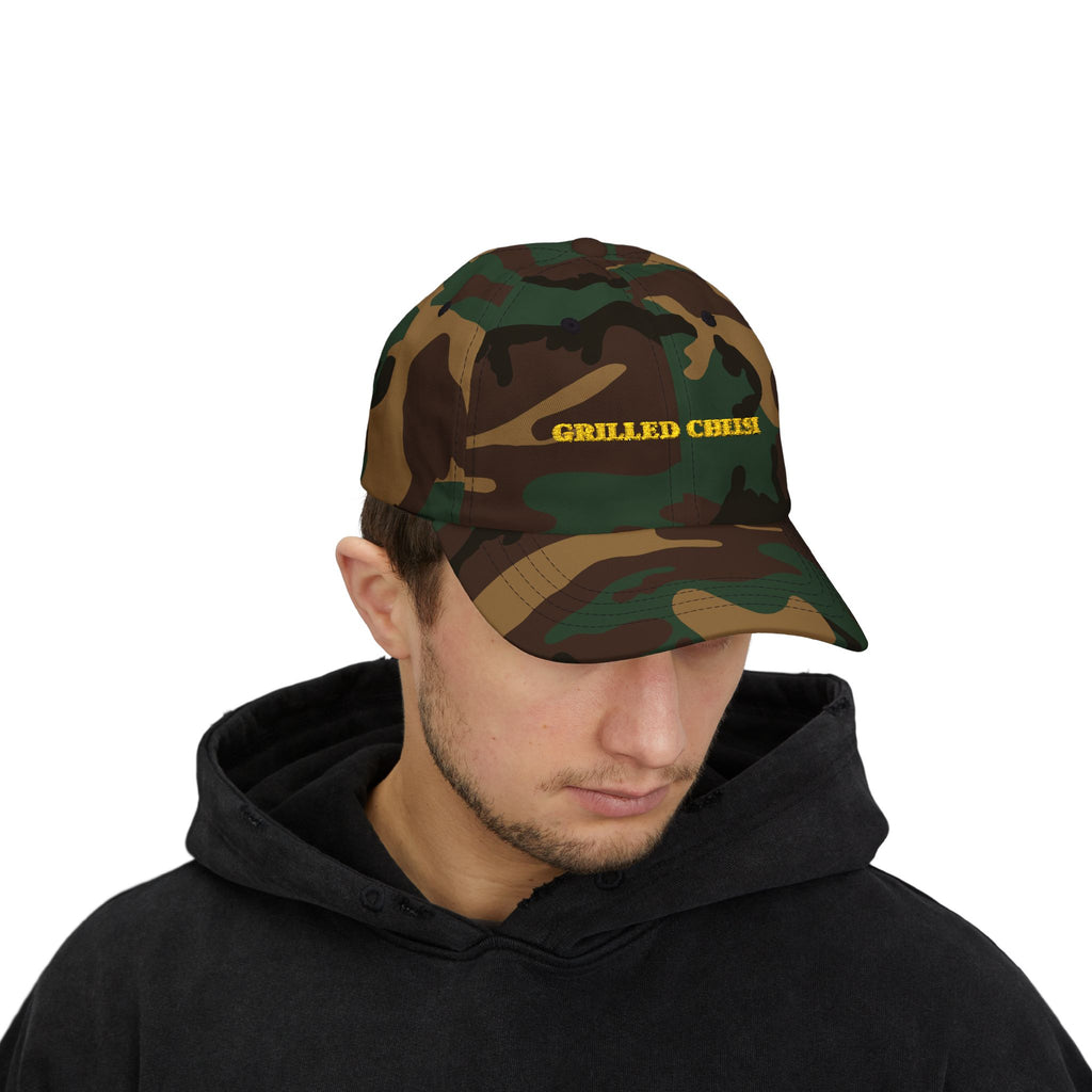 Grilled Cheese Classic Dad Cap - Foodie Gift, Summer Accessory, Fun Fashion, BBQ Hat, Birthday Present
