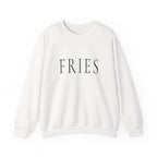 FRIES Crewneck Sweatshirt - Minimal Foodie Pullover
