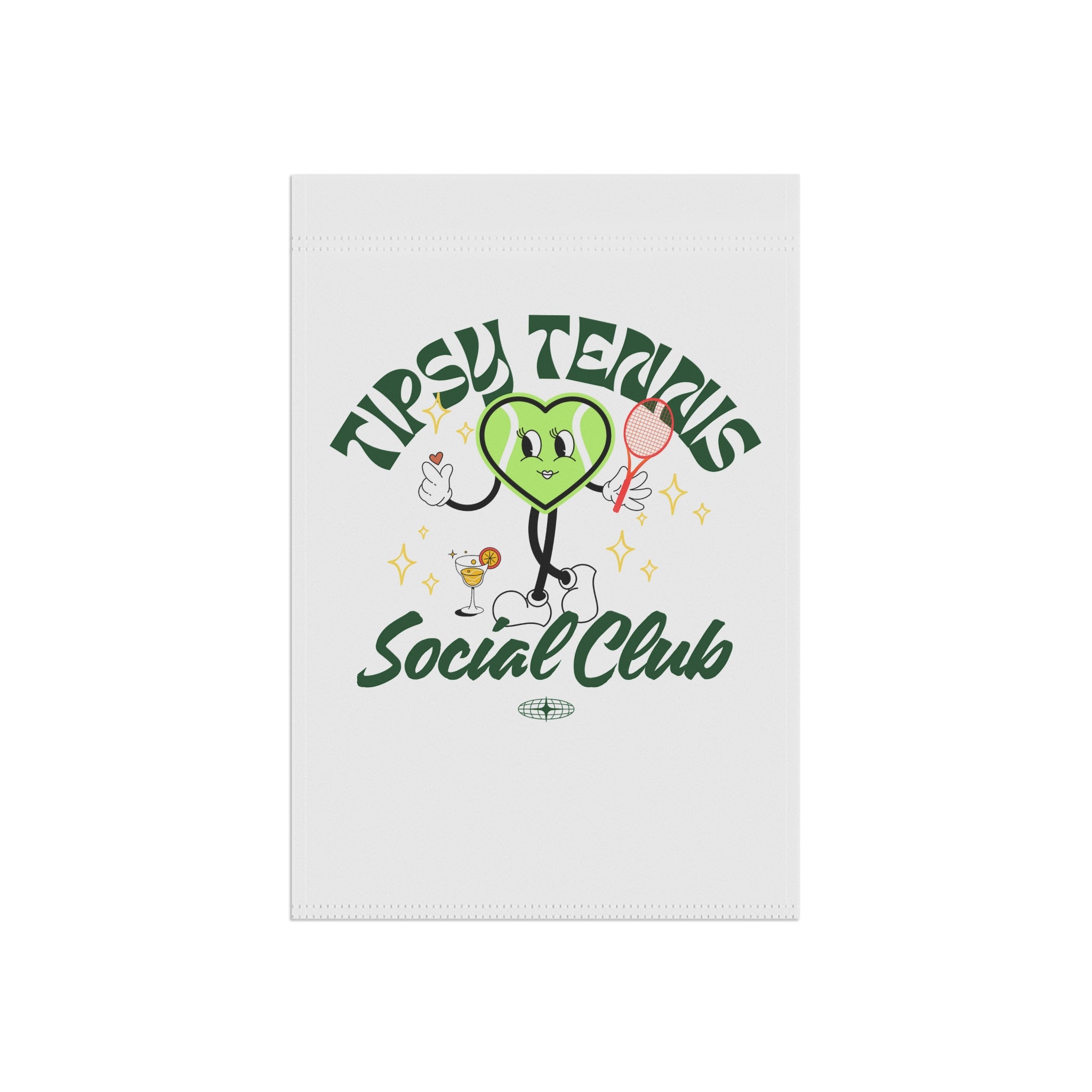 Tipsy Tennis Garden Banner, Fun Outdoor Flag for Social Gatherings, Perfect for Picnics and Celebrations, Whimsical Home Decor, [...]