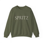 SPRITZ Crewneck Sweatshirt - Minimal Champagne Cocktail Graphic Sweatshirt