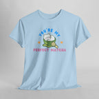 Cat Matcha Tee, Cute Matcha T-shirt, Cat Lover Gift, Unisex Tee, Heavy Cotton Tee, Perfect Matcha Shirt
