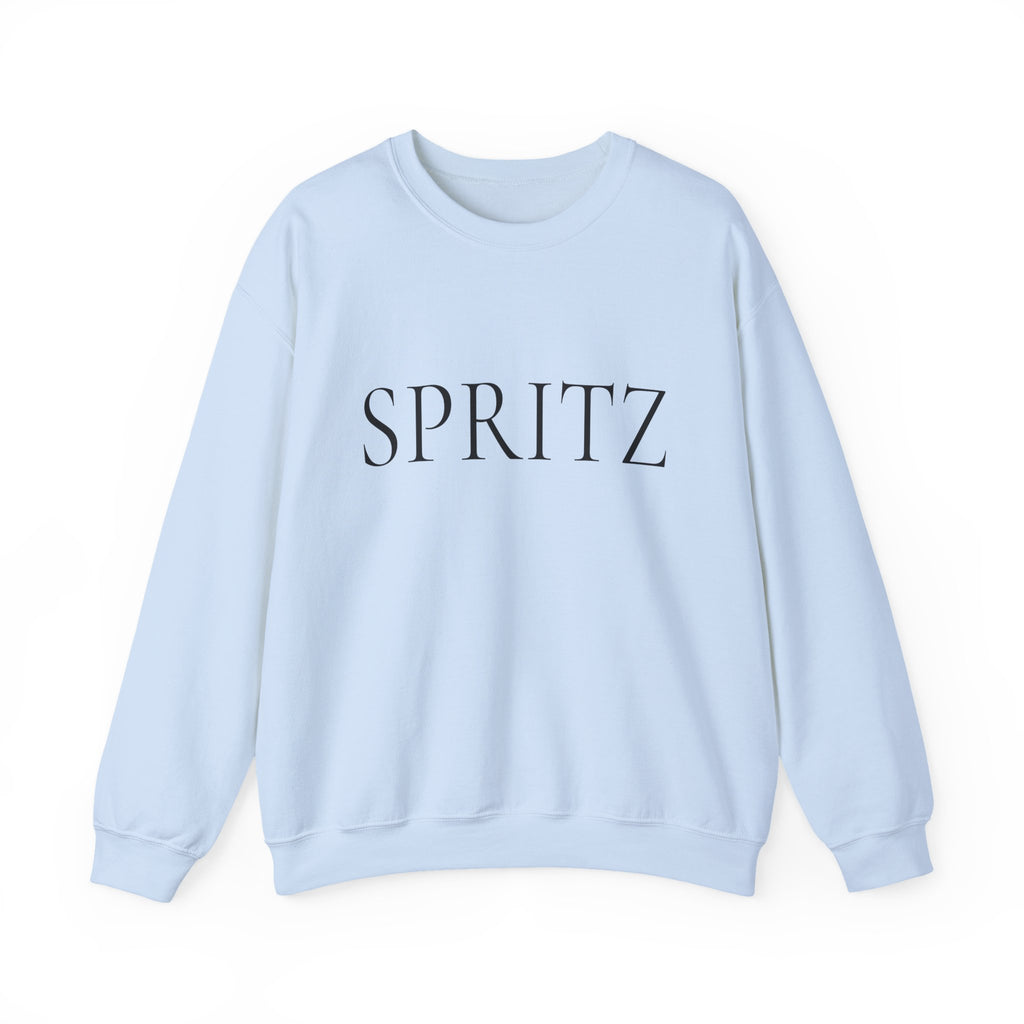 SPRITZ Crewneck Sweatshirt - Minimal Champagne Cocktail Graphic Sweatshirt
