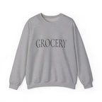 GROCERY Crewneck Sweatshirt - Minimalist Everyday Shirt