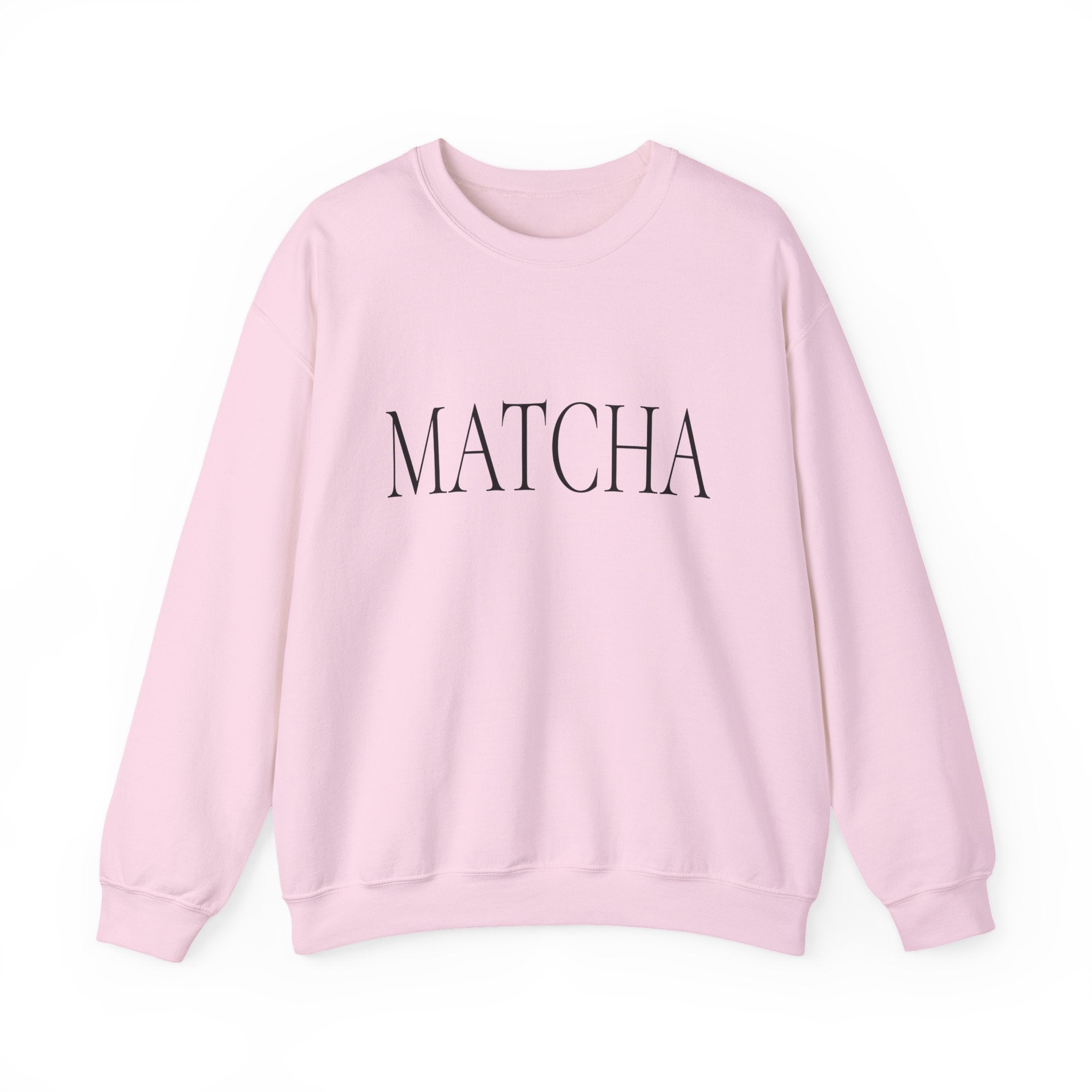 MATCHA Crewneck Sweatshirt - Minimalist Tea Lover Pullover