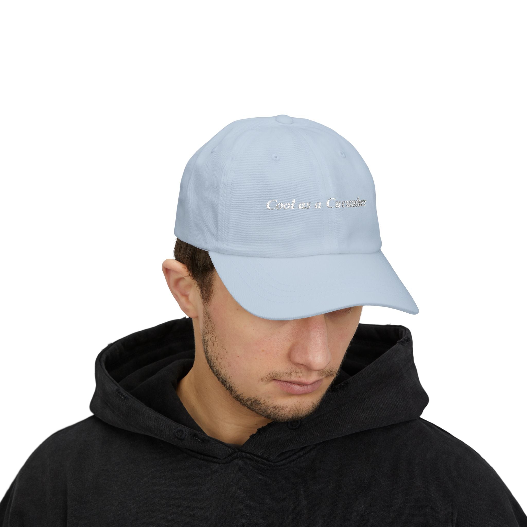 Cool as a Cucumber Dad Cap, Casual Hat for Men, Gift for Father's Day, Trendy Summer Accessory, Comfortable Dad Hat