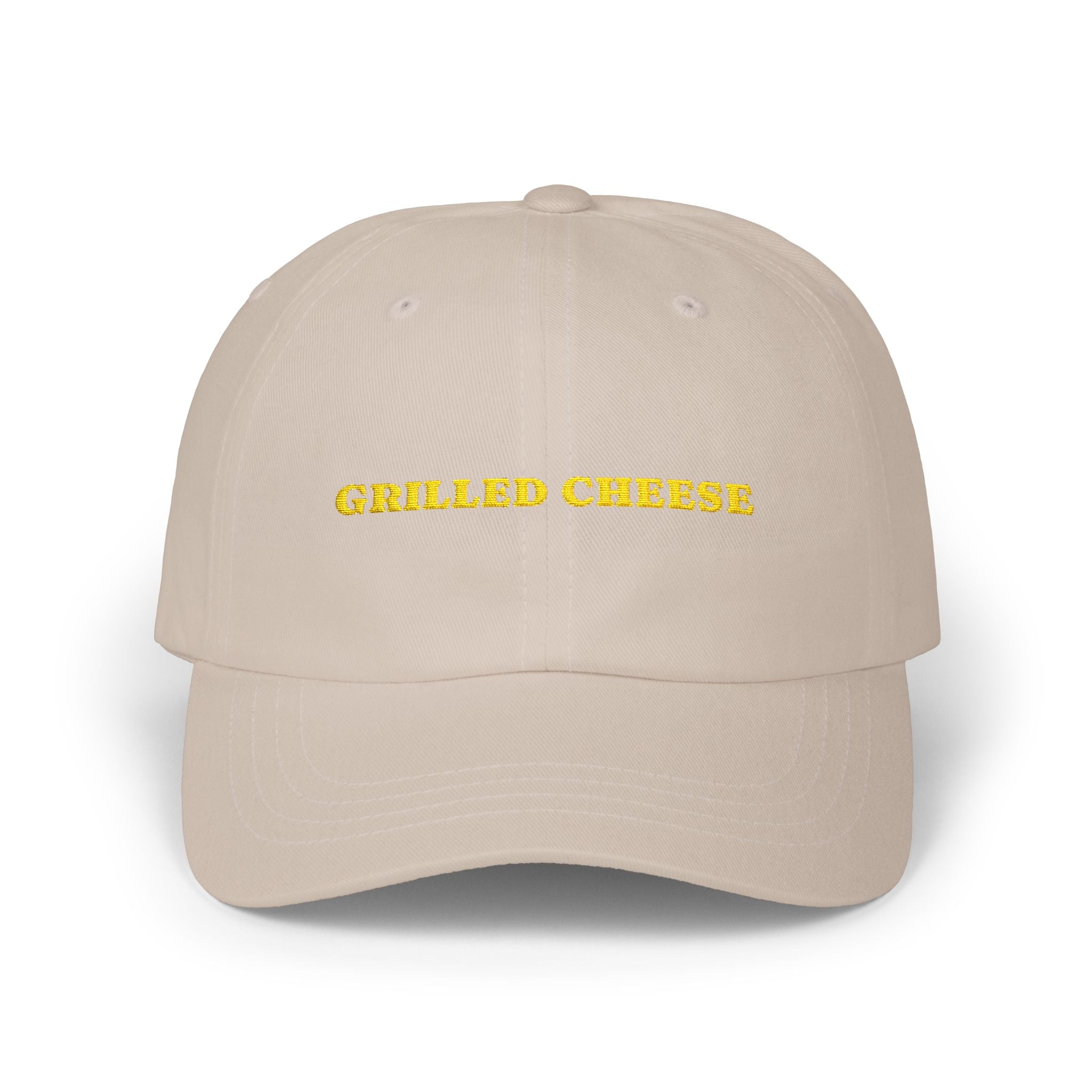 Grilled Cheese Classic Dad Cap - Foodie Gift, Summer Accessory, Fun Fashion, BBQ Hat, Birthday Present