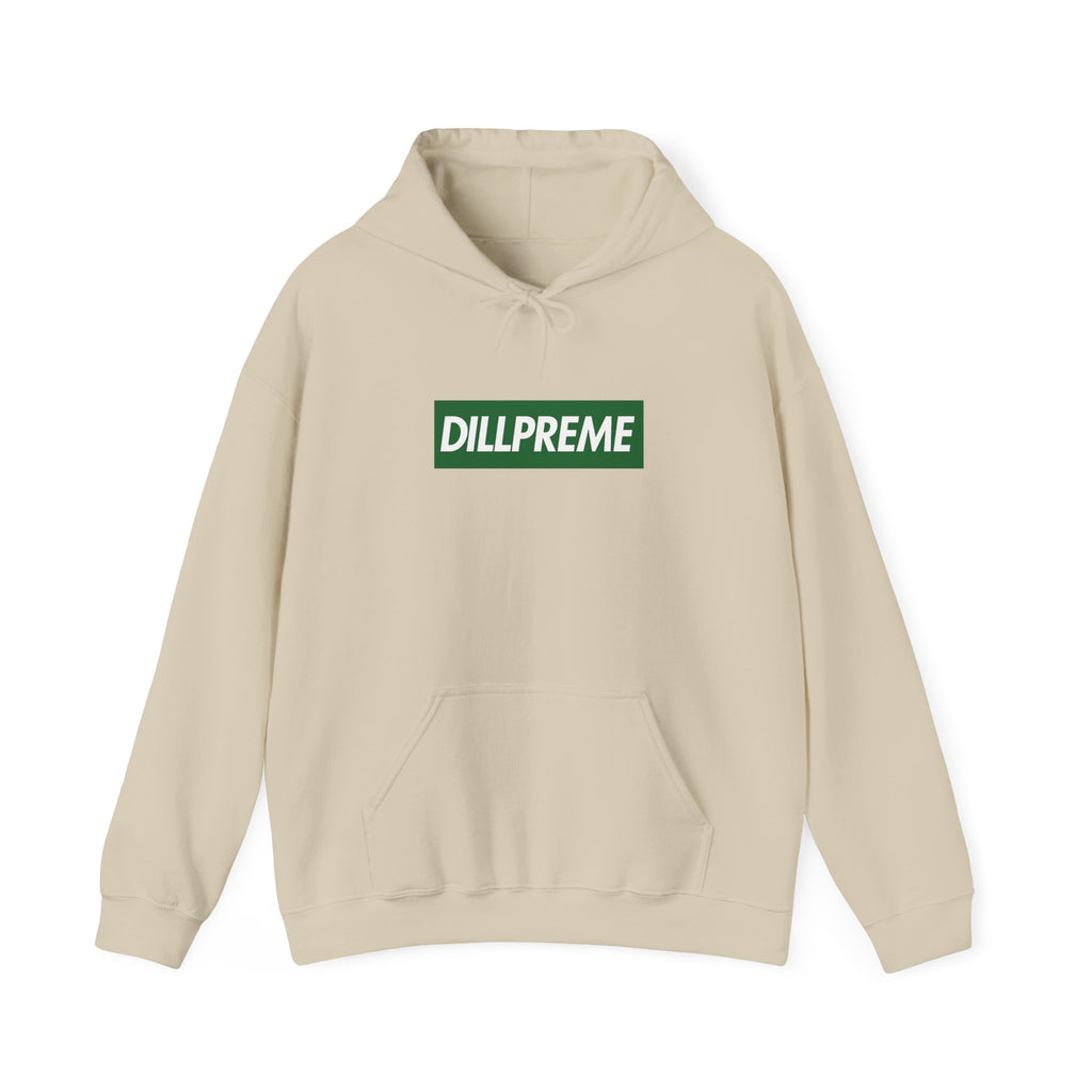 Dillpreme Pickle Bicycle Logo Powered by Pickles Hoodie | Big Dill