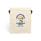 Grilled Cheese Appreciation Canvas Lunch Bag, Quirky Tote for Cheese Lovers, Eco-Friendly Snack Carrier, Perfect Gift for Foodies, Fun Lunch