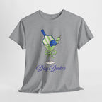 Day Drinker Pickleball Tee, Unisex Cotton T-Shirt, Summer Party Shirt, Gift for Cocktail Lovers, Fun Weekend Wear Casual