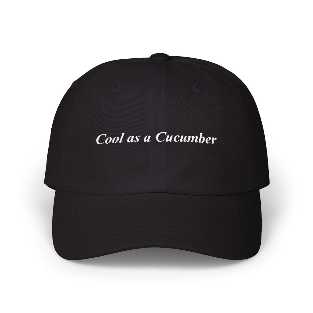 Cool as a Cucumber Dad Cap, Casual Hat for Men, Gift for Father's Day, Trendy Summer Accessory, Comfortable Dad Hat