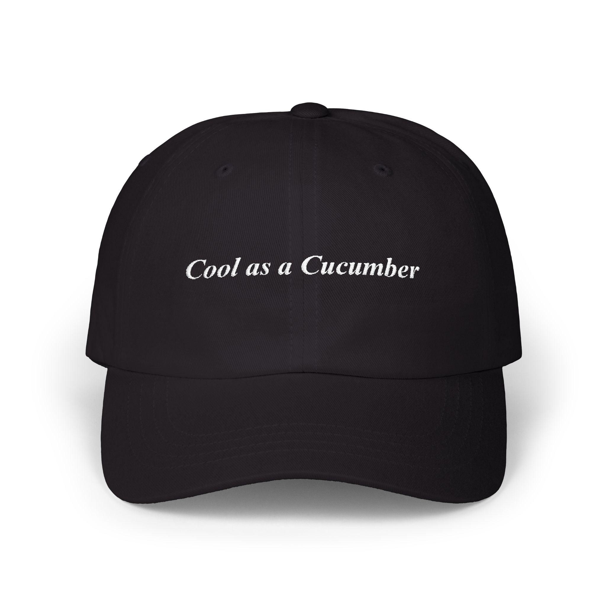 Cool as a Cucumber Dad Cap, Casual Hat for Men, Gift for Father's Day, Trendy Summer Accessory, Comfortable Dad Hat