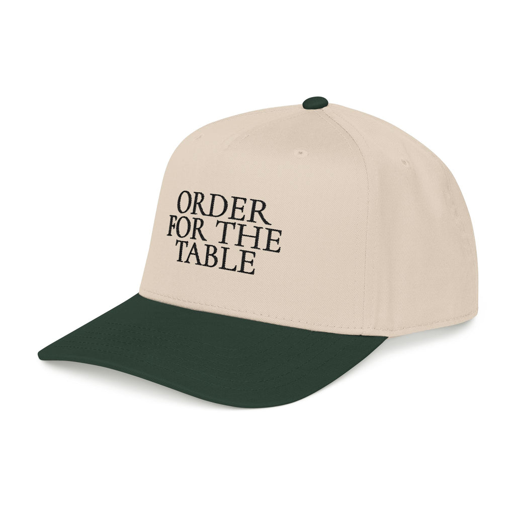 Order For The Table Baseball Cap — Embroidered Hat