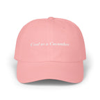 Cool as a Cucumber Dad Cap, Casual Hat for Men, Gift for Father's Day, Trendy Summer Accessory, Comfortable Dad Hat