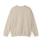 SIDES Crewneck Sweatshirt - Minimalist White Graphic Pullover