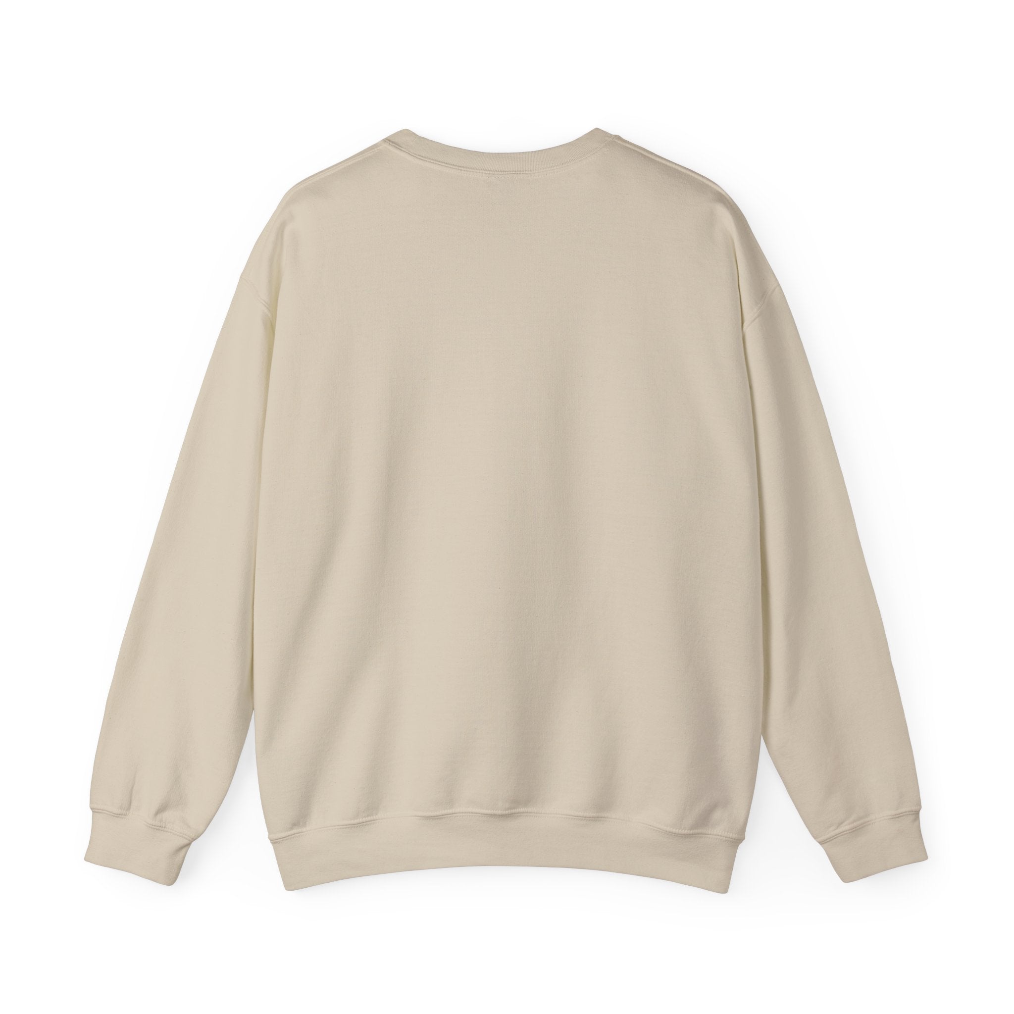 SIDES Crewneck Sweatshirt - Minimalist White Graphic Pullover