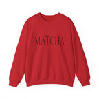 MATCHA Crewneck Sweatshirt - Minimalist Tea Lover Pullover
