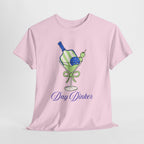 Day Drinker Pickleball Tee, Unisex Cotton T-Shirt, Summer Party Shirt, Gift for Cocktail Lovers, Fun Weekend Wear Casual