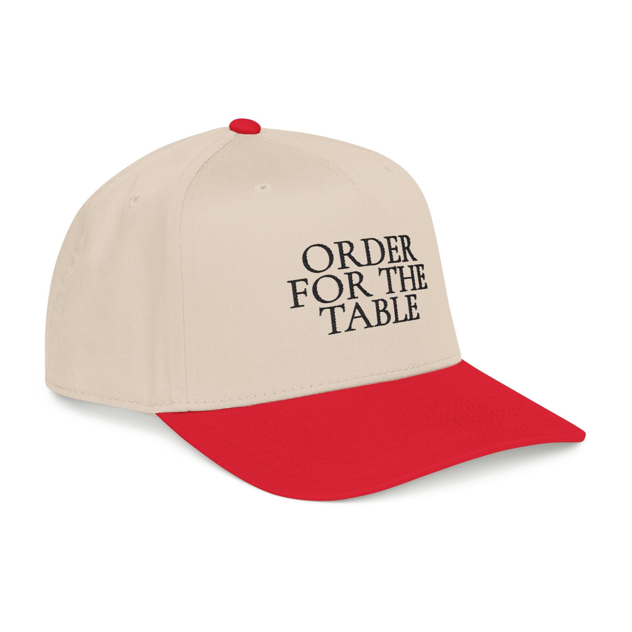 Order For The Table Baseball Cap — Embroidered Hat