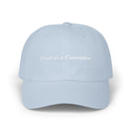 Cool as a Cucumber Dad Cap, Casual Hat for Men, Gift for Father's Day, Trendy Summer Accessory, Comfortable Dad Hat