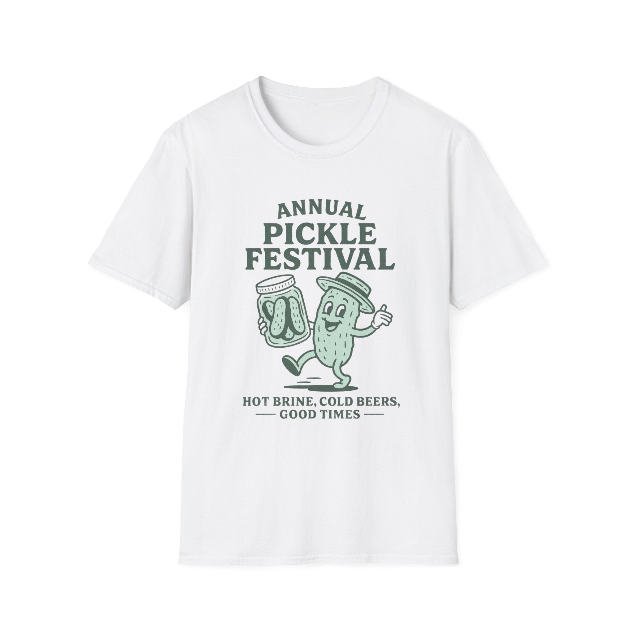 Pickle Festival T-Shirt, Fun Graphic Tee, Pickle Lover Shirt, Foodie Apparel, Summer Festival Outfit