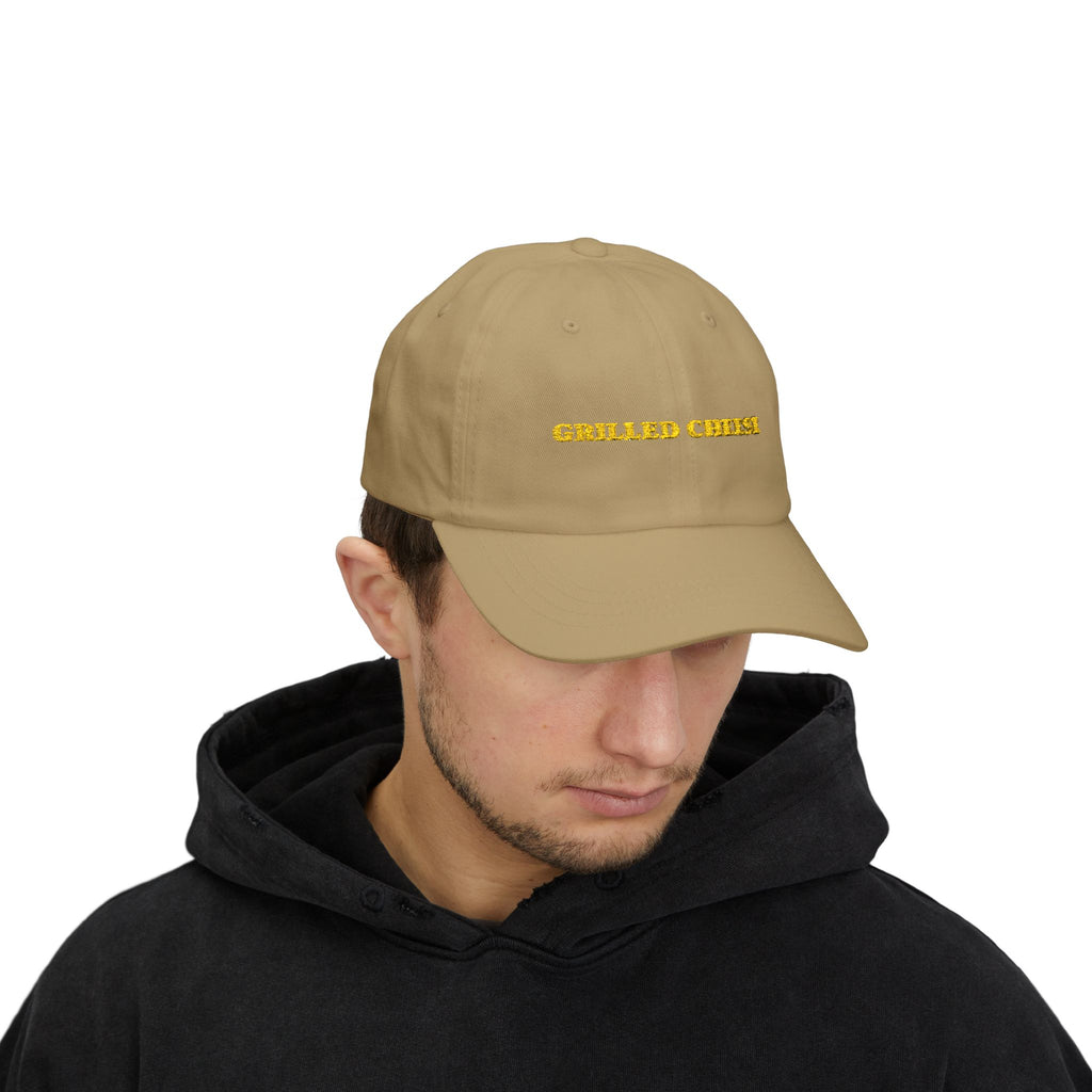 Grilled Cheese Classic Dad Cap - Foodie Gift, Summer Accessory, Fun Fashion, BBQ Hat, Birthday Present