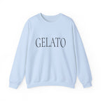 GELATO Graphic Sweatshirt - Minimalist Italian Dessert Crewneck