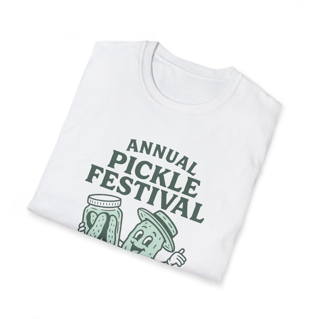 Pickle Festival T-Shirt, Fun Graphic Tee, Pickle Lover Shirt, Foodie Apparel, Summer Festival Outfit
