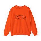 EXTRA Crewneck Sweatshirt - Minimalist Graphic Pullover
