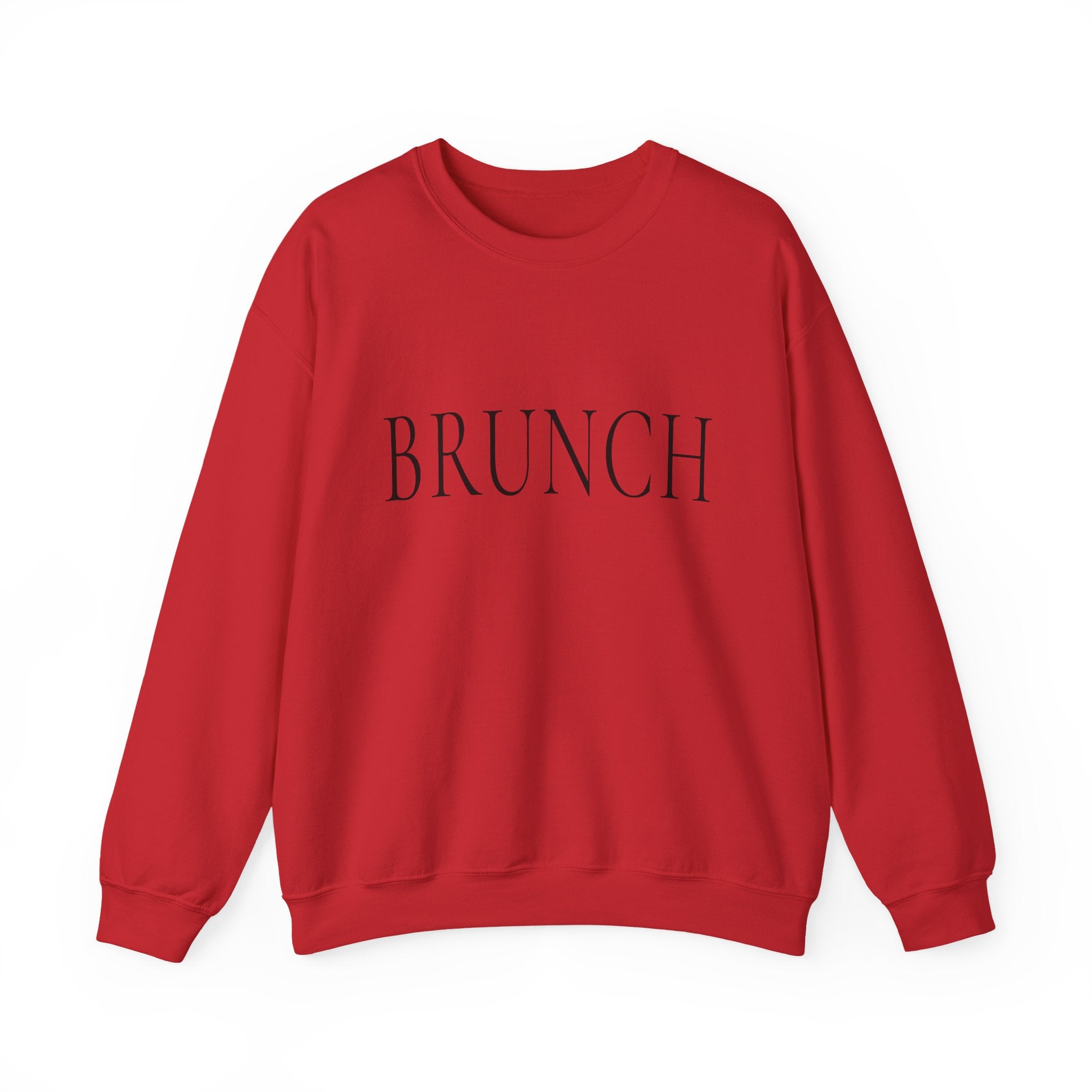 BRUNCH Crewneck Sweatshirt - Minimalist Brunch Graphic Pullover