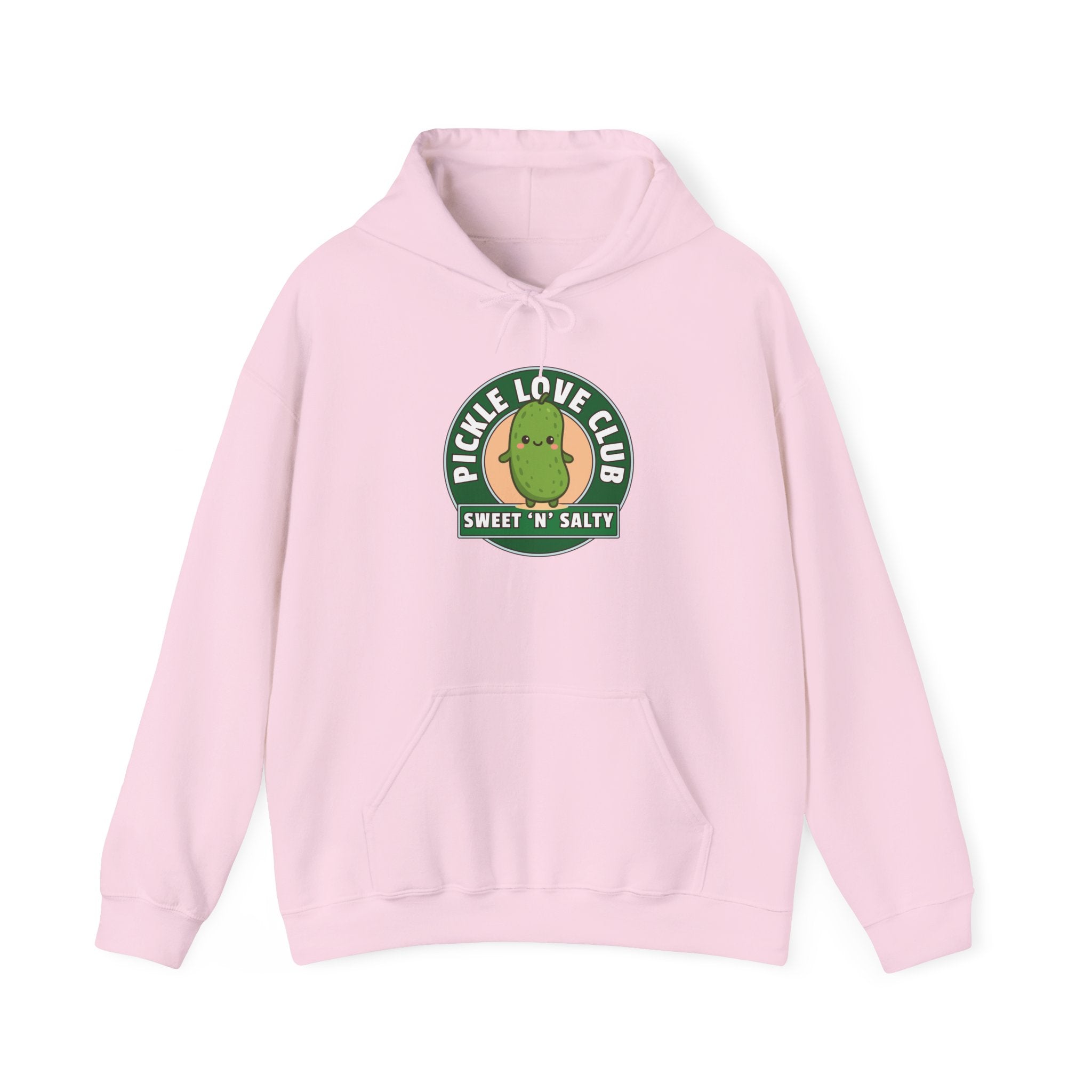 Pickle Love Club Hoodie, Pickle Lover Gift, Foodie Sweatshirt, Funny Hooded Jumper, Gift for Food Lovers, Food Pun Apparel