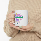 My Pretty Pastel Ceramic Mug, 11oz 15oz Coffee Cup, Cute Gift for Unicorn Lovers, Birthday, Baby Shower, Tea Lovers Mug