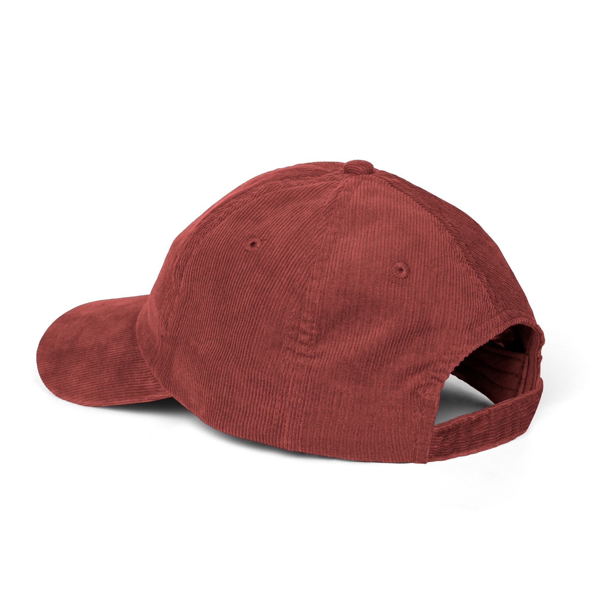 Vintage Corduroy Cap - Embroidered 'SNACKS' Dad Hat