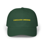 Grilled Cheese Dad Cap: Embroidery Hat, Foodie Gift, Summer BBQ