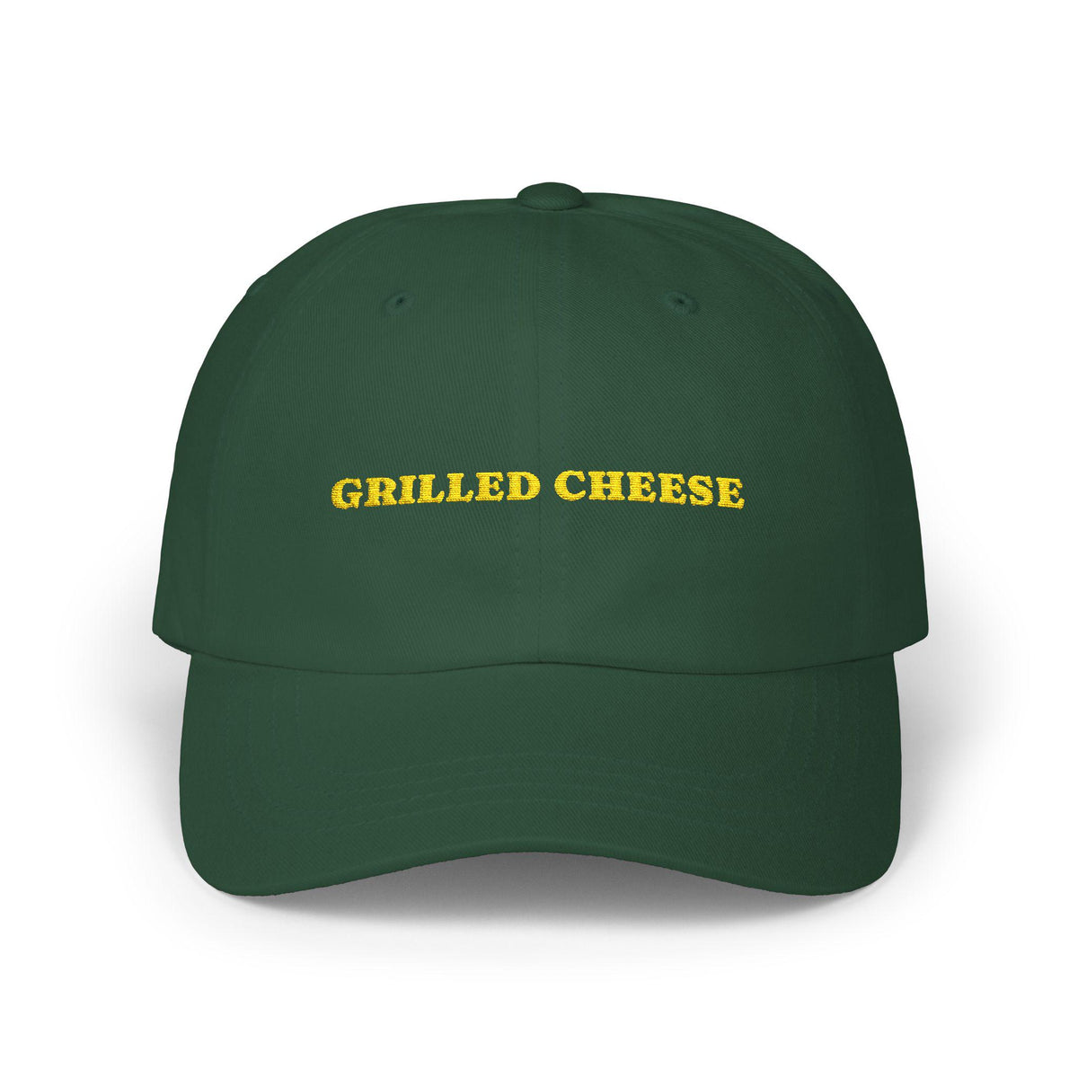 Grilled Cheese Dad Cap: Embroidery Hat, Foodie Gift, Summer BBQ
