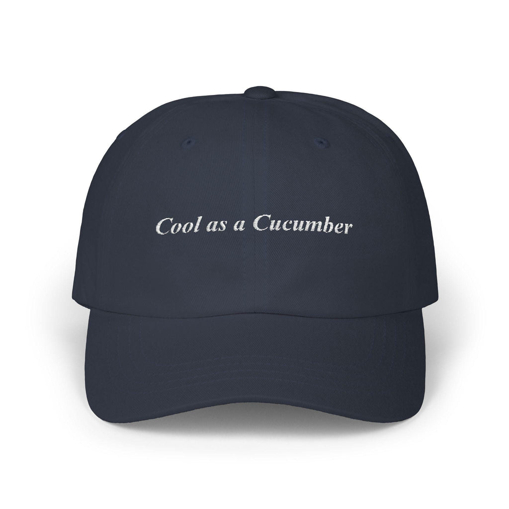 Cool as a Cucumber Cap | Trendy Casual Hat & Comfortable Summer Accessory | Perfect Father's Day Gift