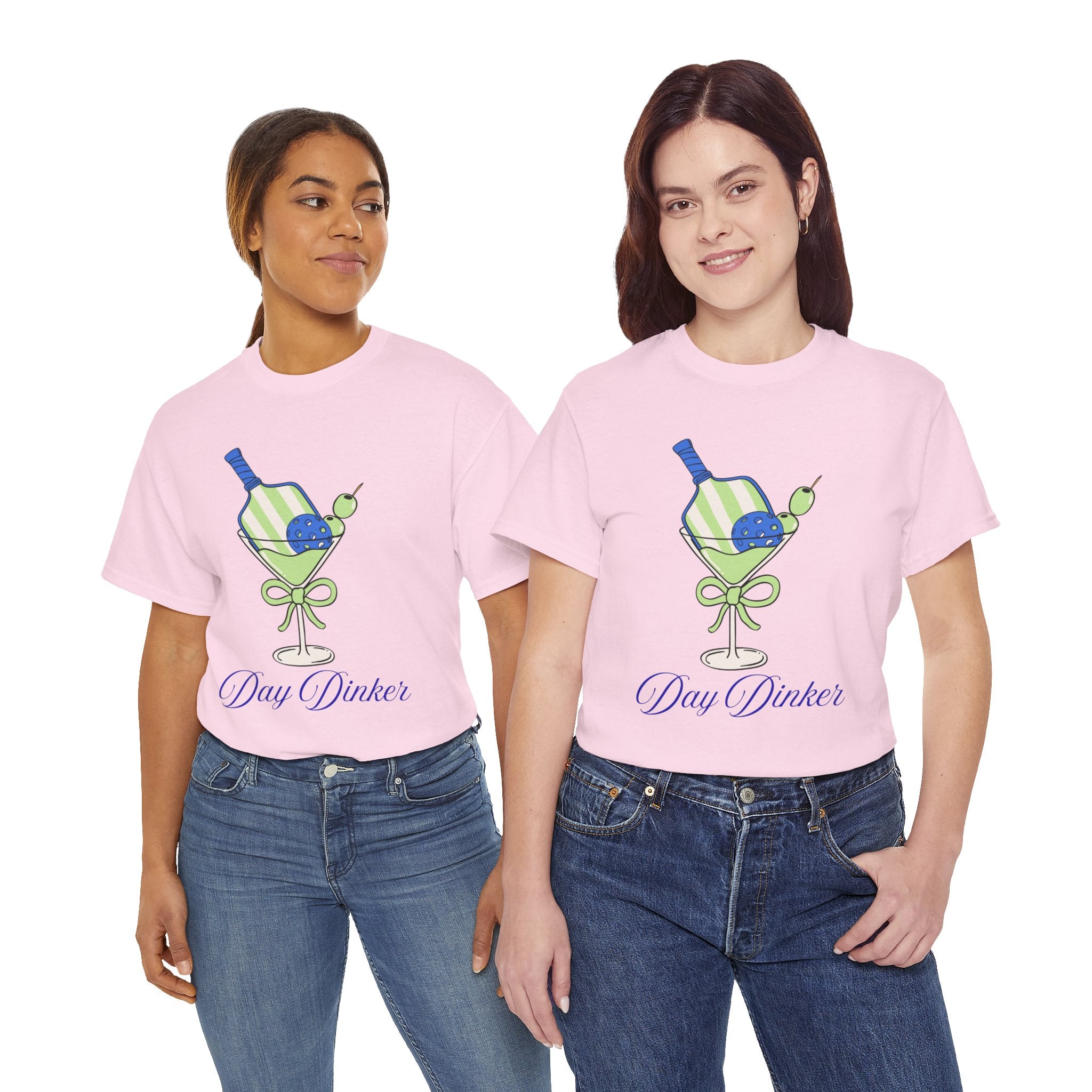 Day Drinker Pickleball Tee, Unisex Cotton T-Shirt, Summer Party Shirt, Gift for Cocktail Lovers, Fun Weekend Wear Casual