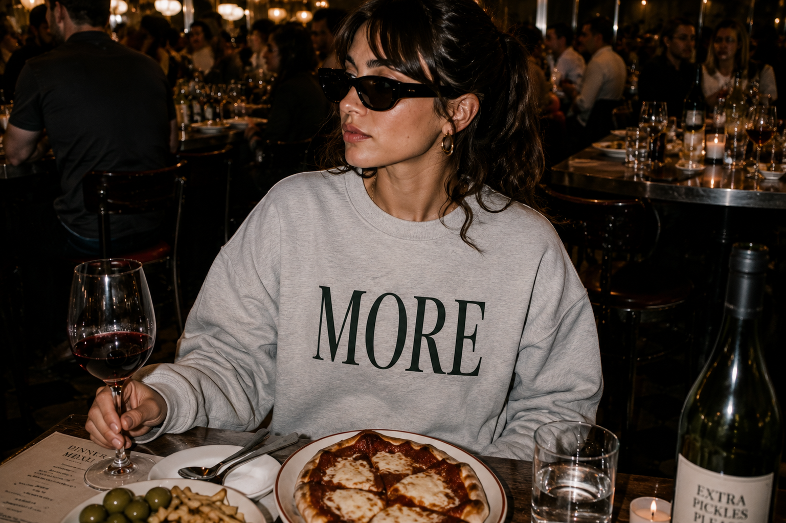 MORE Minimalist Crewneck Sweatshirt
