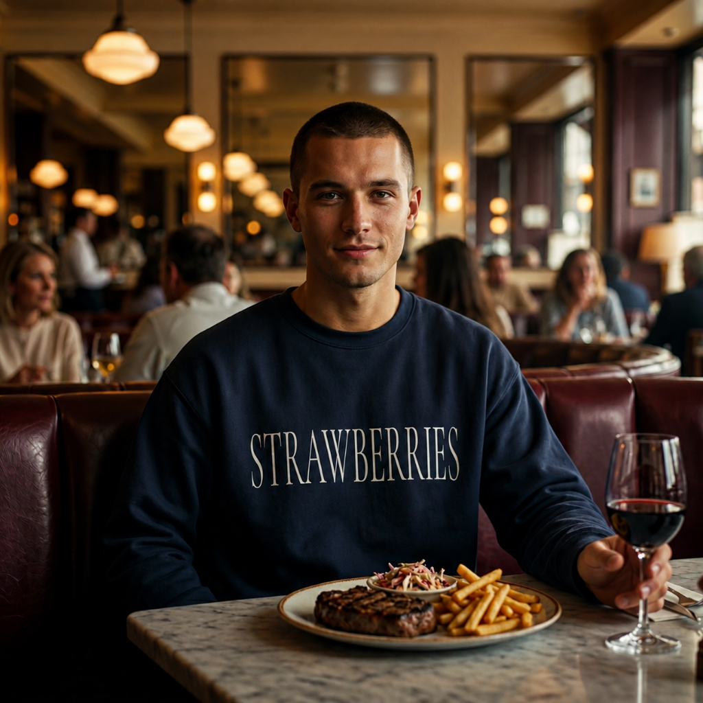 STRAWBERRIES Crewneck Sweatshirt